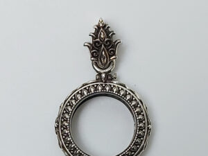 1RND1Silver925 round amulet casing inner diameter 20mm