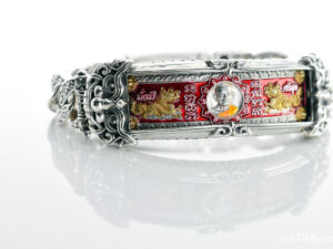 TON NGERN1 bracelets silver tree of life with amulet casing