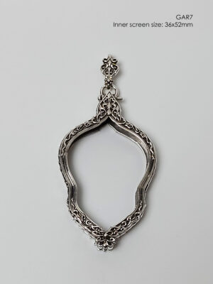 GAR7Silver925 Garuda7 amulet casing 36x52mm