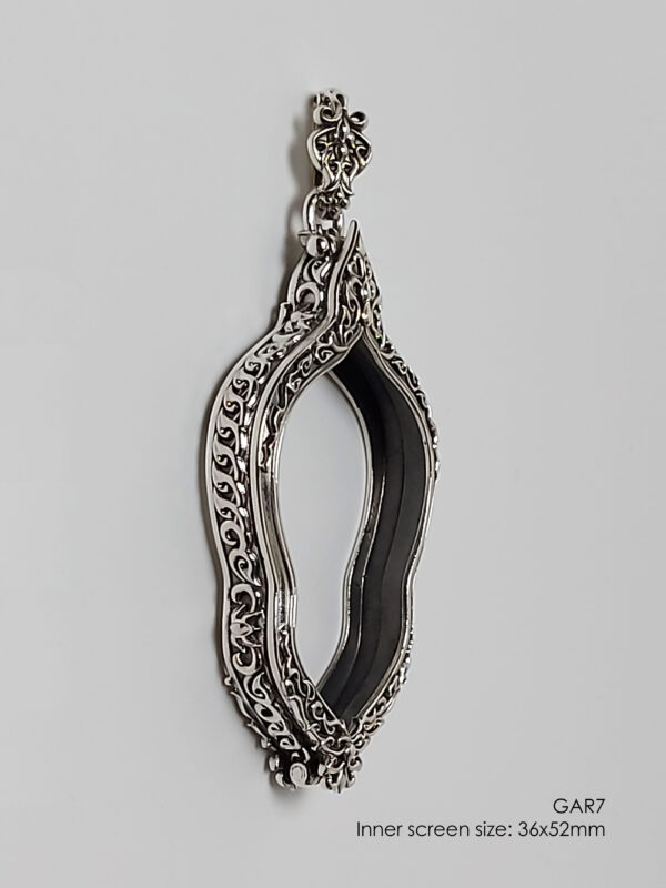 GAR7Silver925 Garuda7 amulet casing 36x52mm - Image 12