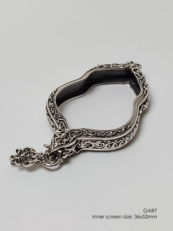 GAR7Silver925 Garuda7 amulet casing 36x52mm - Image 10