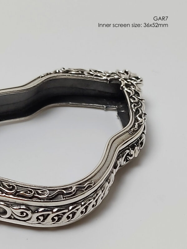 GAR7Silver925 Garuda7 amulet casing 36x52mm - Image 9