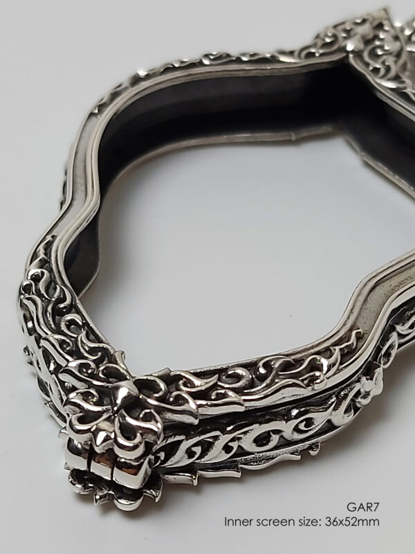 GAR7Silver925 Garuda7 amulet casing 36x52mm - Image 8