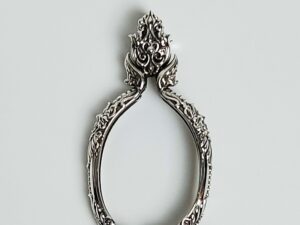 ORH2Silver925 Orahan2 Oval amulet casing 27x42mm