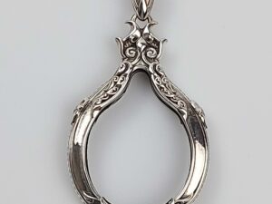 SRIV2Silver925 Srivichai2 amulet casing inner sizing 30x41mm