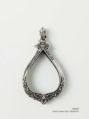 YDNM2Silver925 Yodnam2 amulet casing 32x42mm