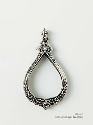 YDNM2Silver925 Yodnam2 amulet casing 32x42mm