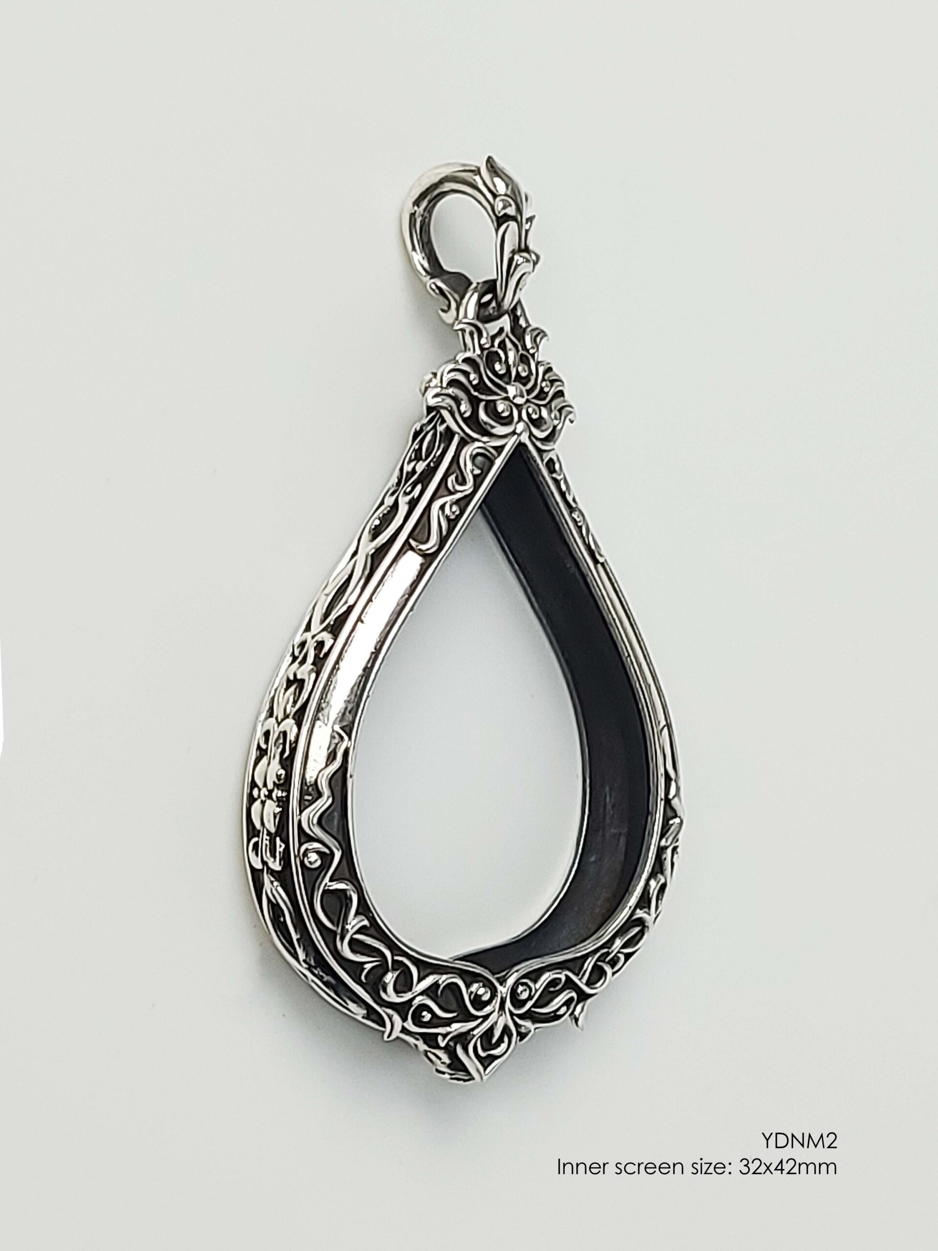 YDNM2Silver925 Yodnam2 amulet casing 32x42mm - Image 11