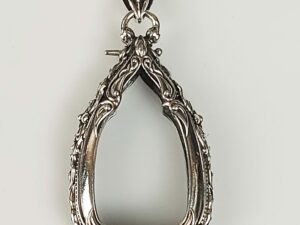 WES2Silver925 Wessuwan amulet casing 21x41mm