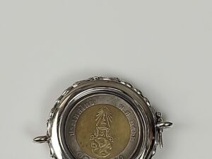 RND10CSSilver925 Classic round amulet casing inner diameter 26mm