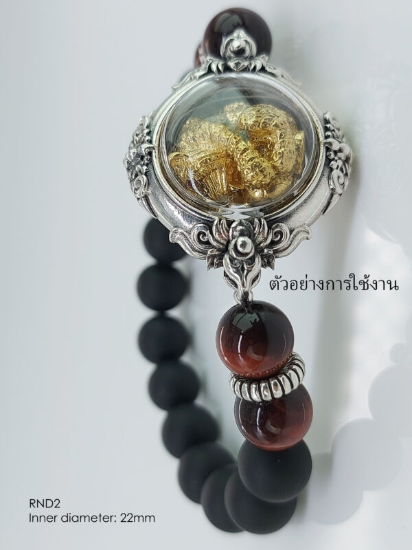 RND2Silver925 round amulet casing inner diameter 22mm - Image 4