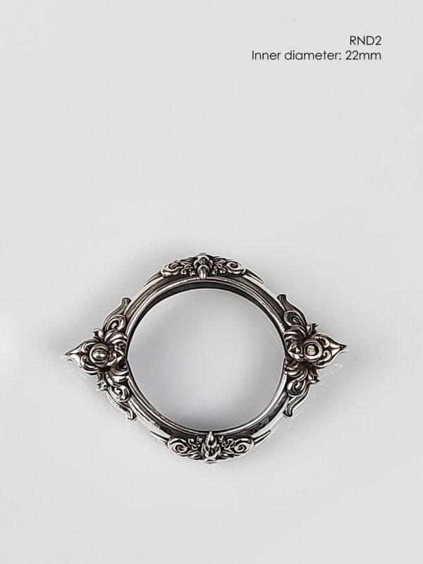 RND2Silver925 round amulet casing inner diameter 22mm - Image 13