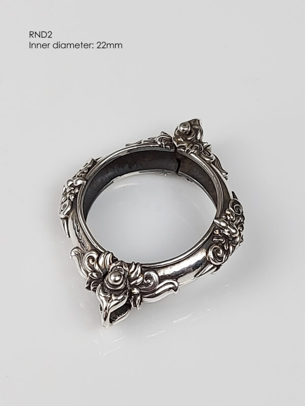 RND2Silver925 round amulet casing inner diameter 22mm - Image 11