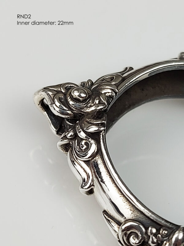 RND2Silver925 round amulet casing inner diameter 22mm - Image 8