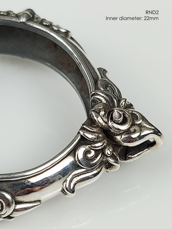 RND2Silver925 round amulet casing inner diameter 22mm - Image 7