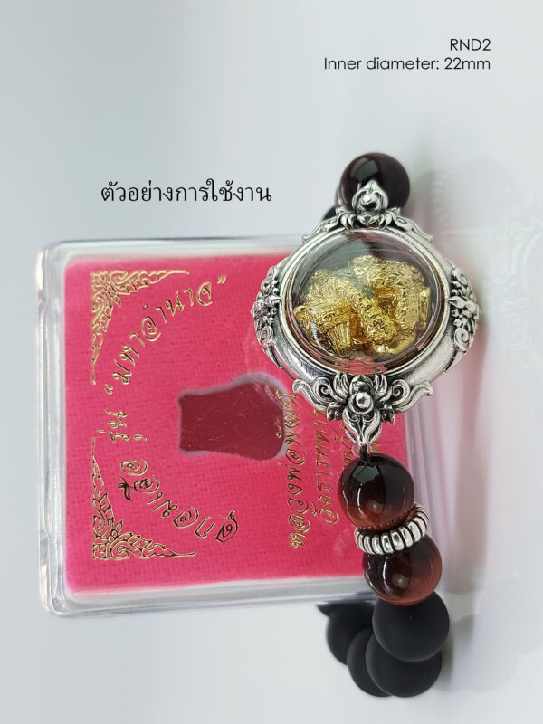 RND2Silver925 round amulet casing inner diameter 22mm - Image 6