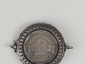 RND5Silver925 round amulet casing inner diameter 24mm