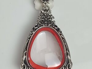 PIDTA3Silver925 Phra Pidta jumbo amulet casing 31x38mm