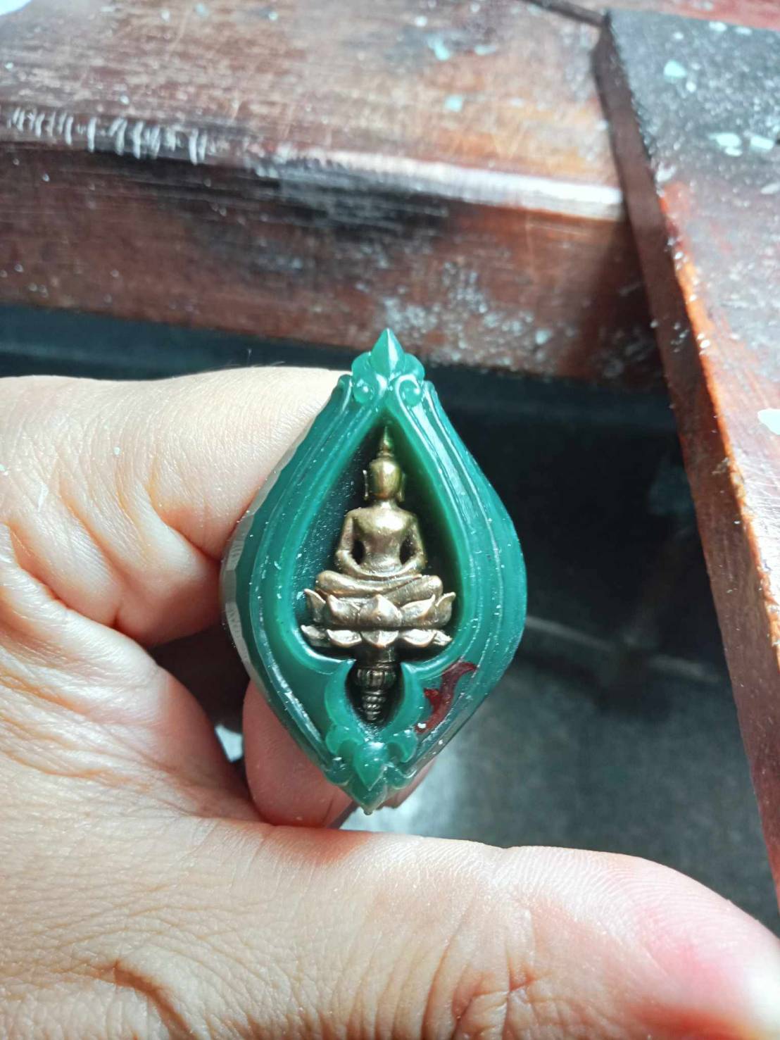 Custom ring Silver925 setting with amulet Original by KOMjewelry - Image 20