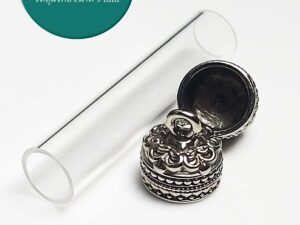 VINTAGEWB12 Vintage Whitebrass Takrud casing tube size 12mm