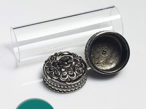 VINTAGEWB17 Vintage Whitebrass Takrud casing tube size 17mm