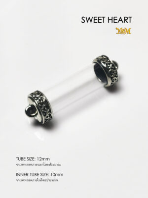 SWEETHEARTWB12 Sweet Heart Whitebrass Takrud casing tube size 12mm