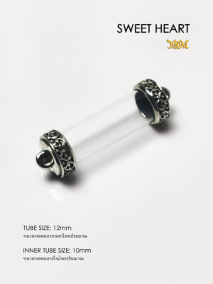 SWEETHEARTWB12 Sweet Heart Whitebrass Takrud casing tube size 12mm