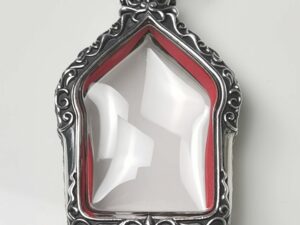 KPNLSilver925 Khun Paen Large amulet casing 32x44mm