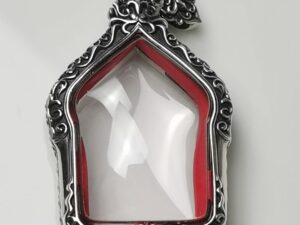 KPNMSilver925 Khun Paen Medium amulet casing 28x39mm