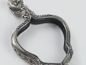 GAR9Silver925 Garuda amulet casing 34x37mm