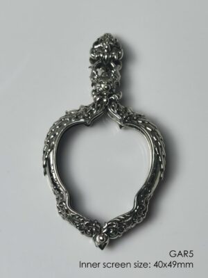 GAR5Silver925 Garuda5 amulet casing inner size 40x49mm