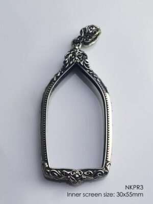 NKPR3Silver925 Nakprok amulet casing 30x55mm