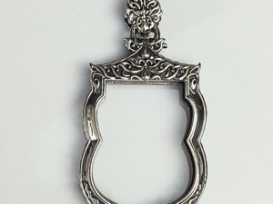 SEMA4Whitebrass Sema amulet casing 27x35mm