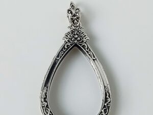 YDNM1Silver925 Yodnam1 amulet casing 30x45mm