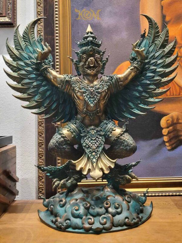 หมายเลข 67/108 พญาครุฑ องค์บูชา วัดแสงแก้วโพธิญาณ จ.เชียงราย พระครูบาอริยชาติ อริยจิตฺโต - Image 13