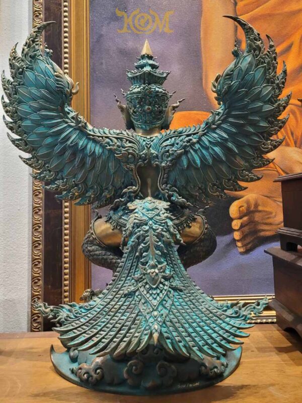 หมายเลข 67/108 พญาครุฑ องค์บูชา วัดแสงแก้วโพธิญาณ จ.เชียงราย พระครูบาอริยชาติ อริยจิตฺโต - Image 12