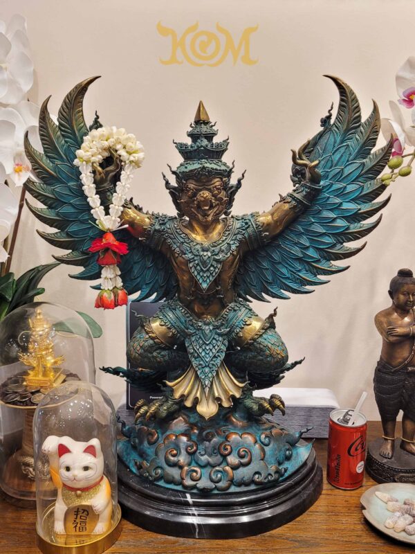 หมายเลข 67/108 พญาครุฑ องค์บูชา วัดแสงแก้วโพธิญาณ จ.เชียงราย พระครูบาอริยชาติ อริยจิตฺโต