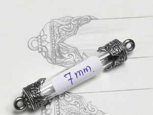 NYWB07 NOKYOONG Whitebrass Takrud casing tube size 7mm