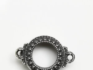 PSRND11Silver925 round amulet casing inner diameter 11mm