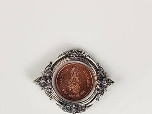 RND25Silver925 round amulet casing inner diameter 16mm