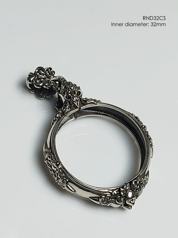 RND32CSWhitebrass Classic round casing inner diameter size 32mm - Image 10