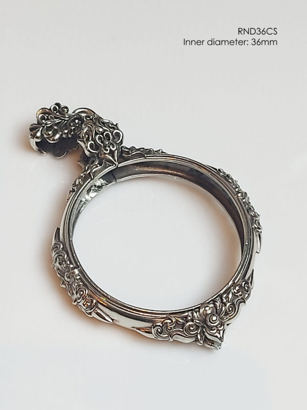 RND36CSWhitebrass Classic round casing inner diameter size 36mm - Image 9