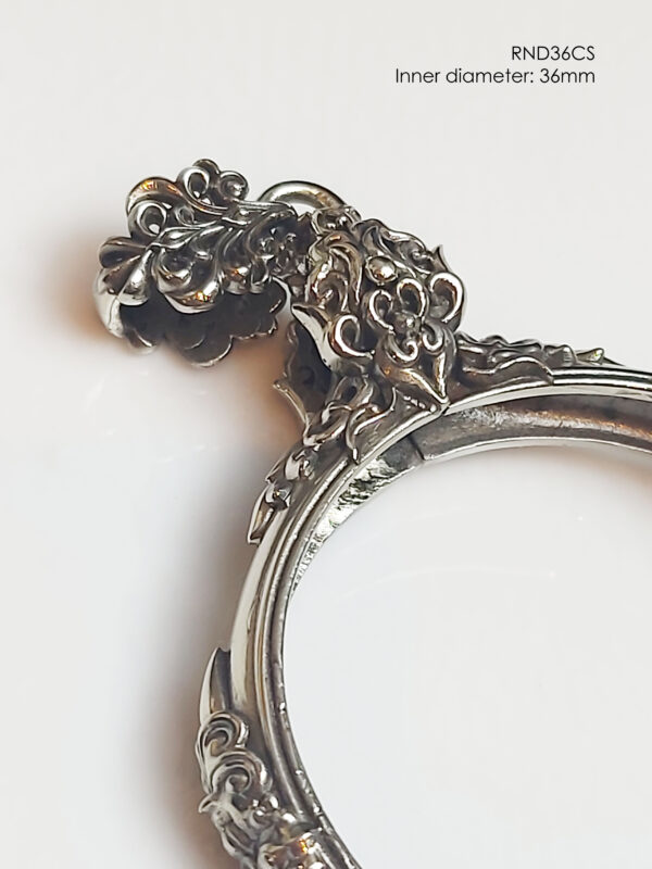 RND36CSWhitebrass Classic round casing inner diameter size 36mm - Image 8