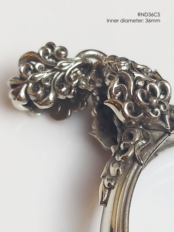 RND36CSWhitebrass Classic round casing inner diameter size 36mm - Image 5