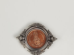 RND50Silver925 round amulet casing inner diameter 18mm