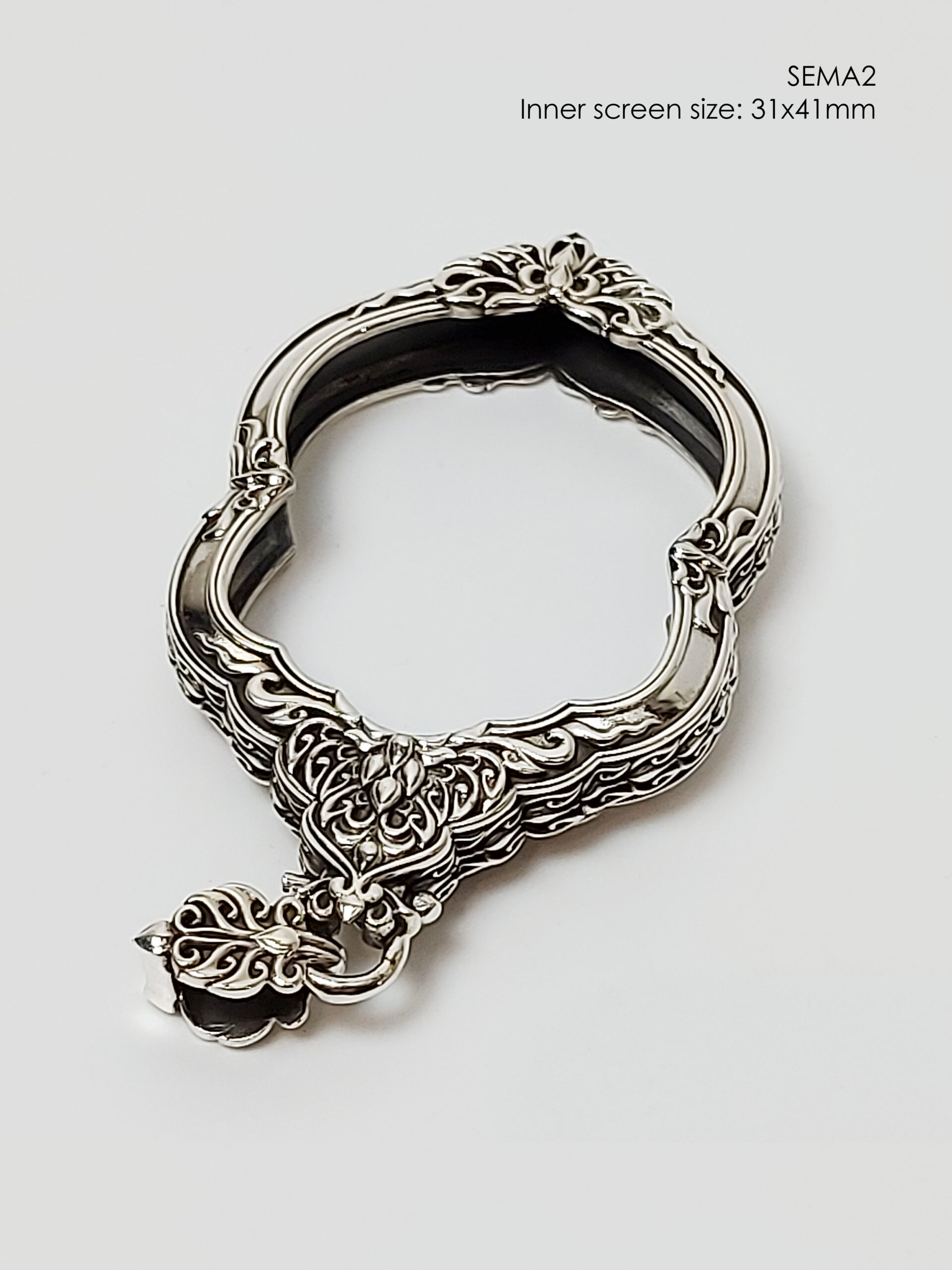 SEMA2Silver925 Sema amulet casing 31x41mm - Image 7