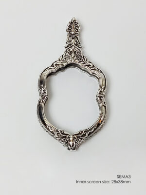 SEMA3Silver925 Sema amulet casing 28x38mm