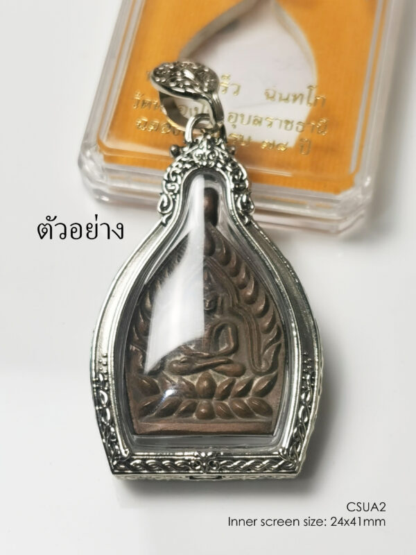 CSUA2Silver925 Chao Sua amulet casing 24x41mm - Image 11