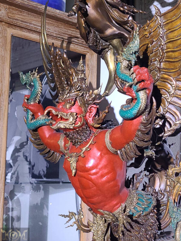 ประติมากรรม หายากและน่าสะสม มหาสุบรรณลักษมี (Maha Suvarna Lakshmi)หมายเลข ED.3/15(แดง)พ.ศ.2564 - Image 7