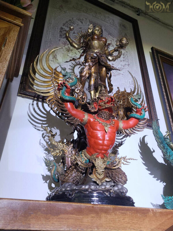 ประติมากรรม หายากและน่าสะสม มหาสุบรรณลักษมี (Maha Suvarna Lakshmi)หมายเลข ED.3/15(แดง)พ.ศ.2564 - Image 5